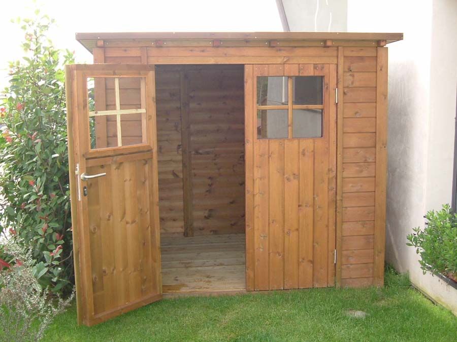 Caseta de jardin de madera