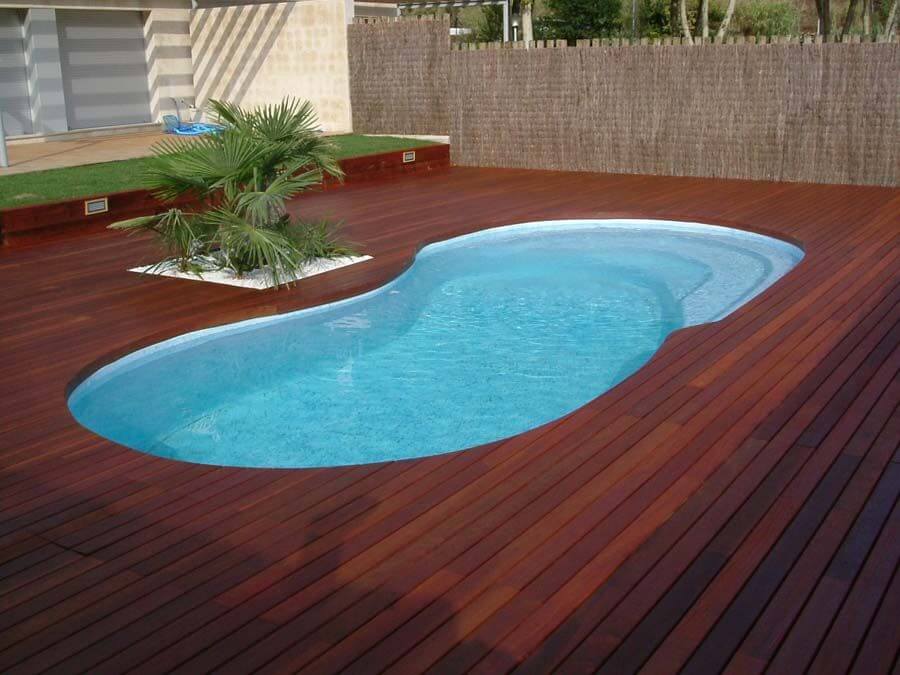 Tarimas para piscinas y jardines - Tarimas madera y sintéticas